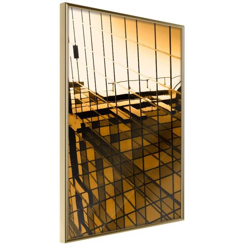  Poster - Steel and Glass (Yellow) 40x60 Slike