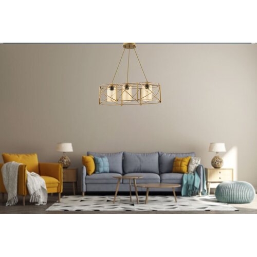 Opviq Luster Dratrio Glass, Žuti Slike