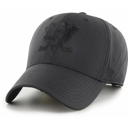 47 Brand Kapa s šiltom NHL Anaheim Ducks črna barva