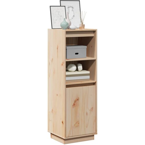  Visoka komoda 37 x 34 x 110 cm od masivne borovine Slike