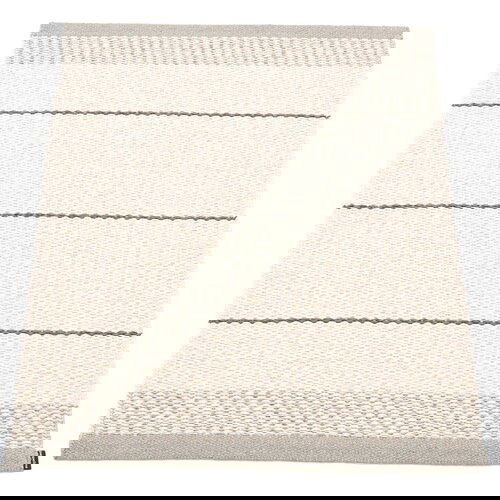 Pappelina svetlo siva/kremno bela notranja in zunanja preproga 60x85 cm belle warm grey – Cene