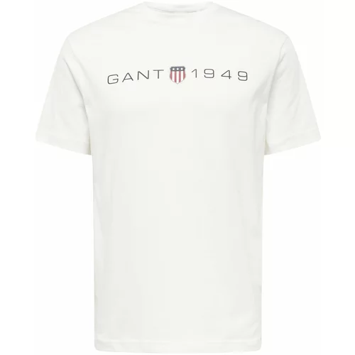 Gant Majica mornarska / rdeča / naravno bela