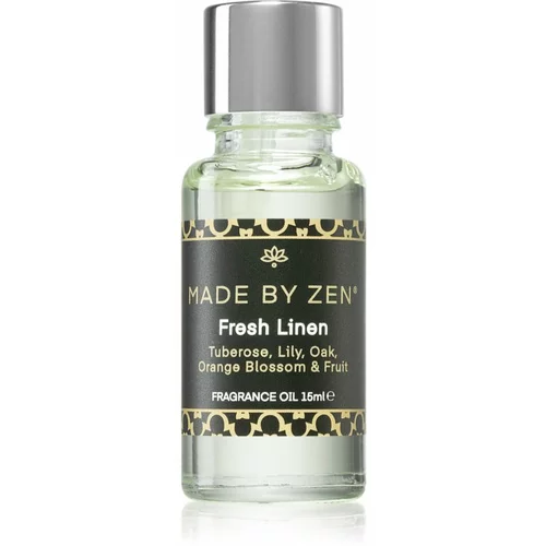 MADE BY ZEN Fresh Linen mirisno ulje 15 ml