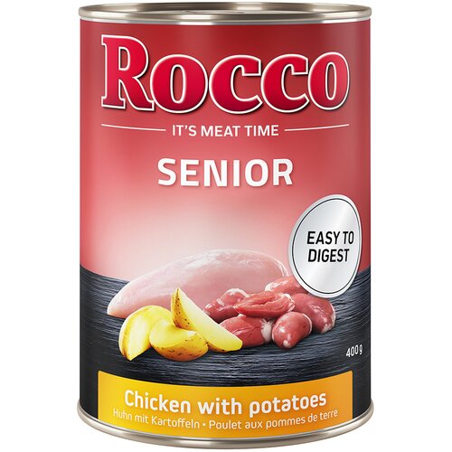 Rocco Varčno pakiranje Senior 24 x 400 g - Piščanec s krompirjem Cene