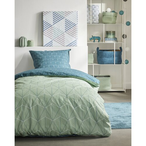 STIL posteljina plavo zelena renforce 140x200 Cijene