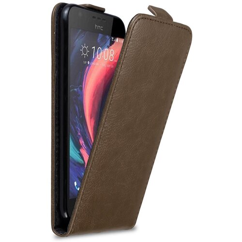 Cadorabo Ohi&scaron;je, združljivo z HTC Desire 10 LIFESTYLE / Desire 825 v kava rjava - Za&scaron;čitni ovitek v obliki flipa z magnetnim zapiranjem, (20562615) Cene