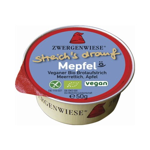 Zwergenwiese Bio namaz Kleiner streich´s drauf Mepfel Cene