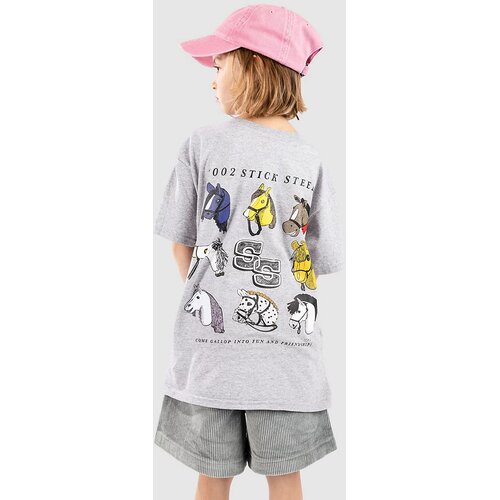 A-Lab Stick Steeds Kids T-shirt gray Cene