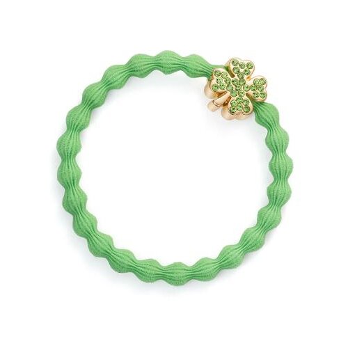 By Eloise London Bling Charms Gold Diamanté Clover Leaf narukvica / gumica za kosu Cijene