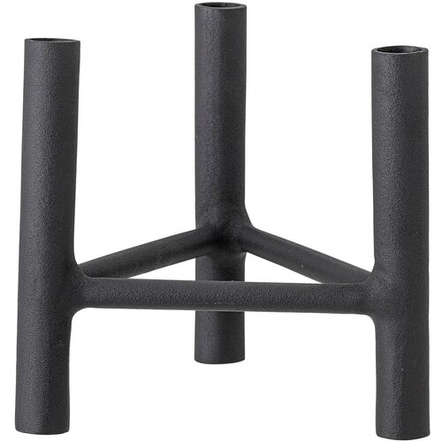 Bloomingville Črn aluminijast svečnik Deeb, višina 20 cm Cene