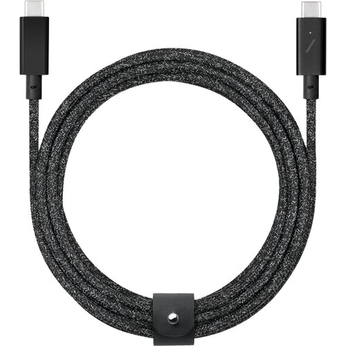 NATIVE UNION Belt Cable USB-C to USB-C Pro 2,4m Cosmos 240W Slike