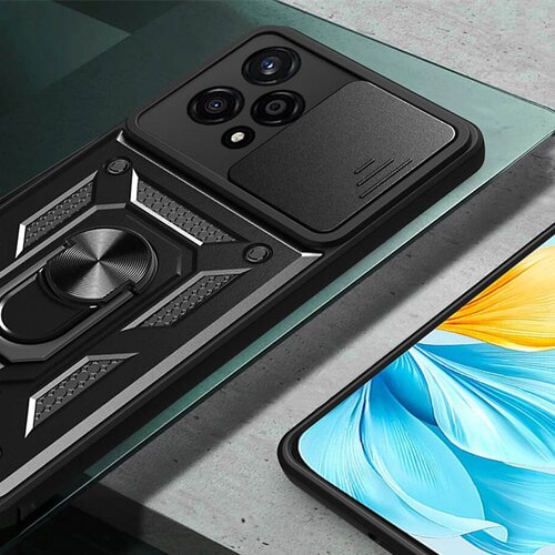 Techsuit serija CamShield za&amp;scaron;titna maskica za Honor 200 Lite &amp;ndash; crna Slike