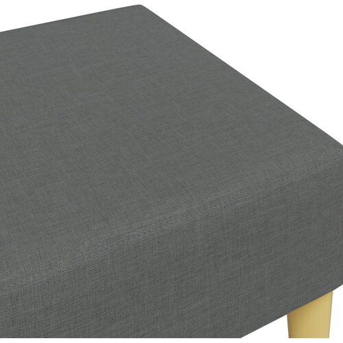  Tabure tamnosivi 77x55x31 cm od tkanine Slike