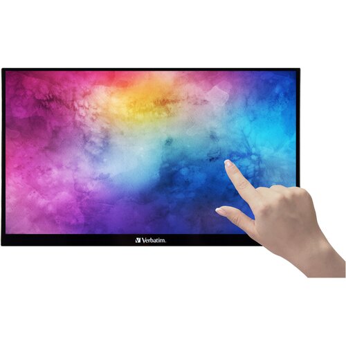 Verbatim PMT-14 zaslon na dodir Energetska učinkovitost 2021: A (A - G) 35.6 cm (14 palac) 1920 x 1080 piksel 16:9 6 ms HDMI™, USB 2.0, USB-C®, slušalice (3.5 mm jack) IPS LCD Cijene