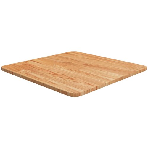 vidaXL Četvrtasta stolna ploča svjetlosmeđa 50x50x1,5 cm od hrastovine Cijene
