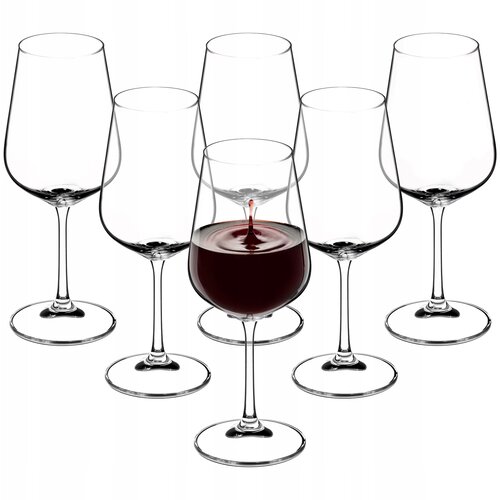 KADAX komplet 6 kozarcev za rdeče in belo vino 450 ml, (5000351518) Cene