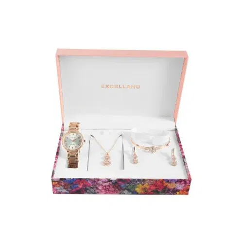  Ženski excellanc poklon set roze/zlatne boje ( 83/224004 )
