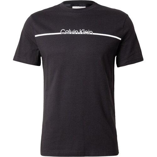Calvin Klein Majica crna / bijela Slike