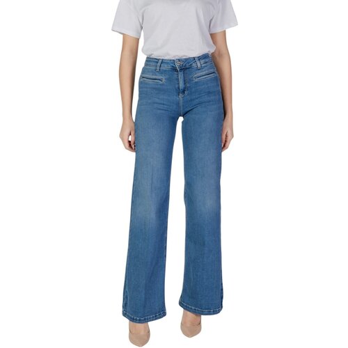 Liu Jo Kavbojke bootcut ECS B.UP PARFAIT FLARE H.W. UA5069DS015 Modra Slike