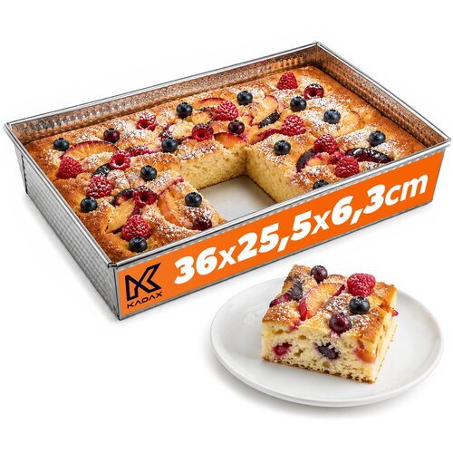 KADAX Pravokotni pekač za torte 36x25x6 cm, (5000354142) Cene