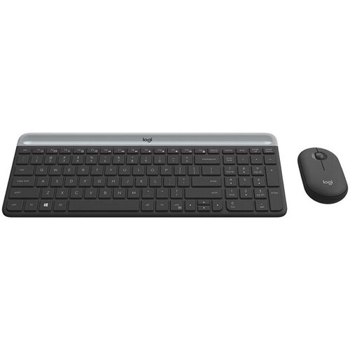 Logitech tipkovnica slim wireless combo MK470 z miško, brezžična Cene