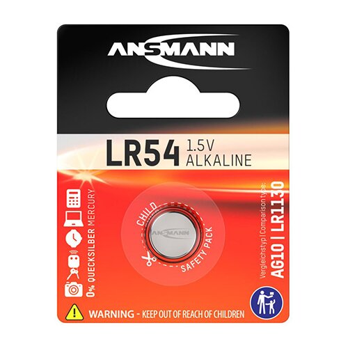  AN Bat LR54 1.5V 1/1 Alkalna Slike