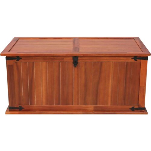 VidaXL &amp;scaron;krinja za pohranu 79 x 34 x 32 cm masivno bagremovo drvo Slike