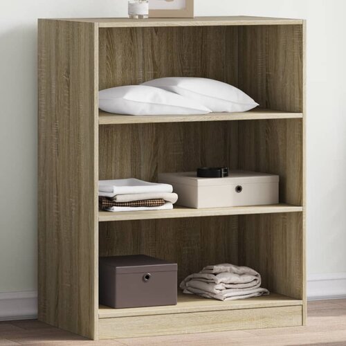  The Living Store Garderobna omara sonoma hrast 77x48x102 cm iverna plošča - Garderobna Omara, (21498923) Cene