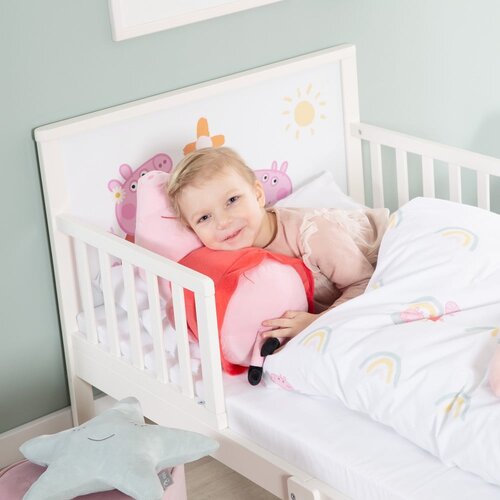 Roba Bombažna otro&amp;scaron;ka posteljnina za otro&amp;scaron;ko posteljico 100x135 cm Peppa Pig &amp;ndash; Slike