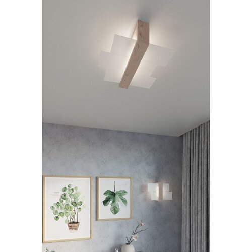  Brilagi - LED zidno svetlo HERA 1xE27/7,5W/230V drveno Slike