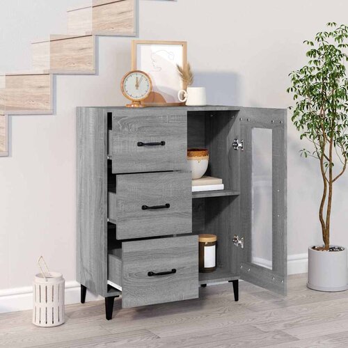  Komoda boja hrasta sonome 69,5 x 34 x 90 cm konstruirano drvo Slike