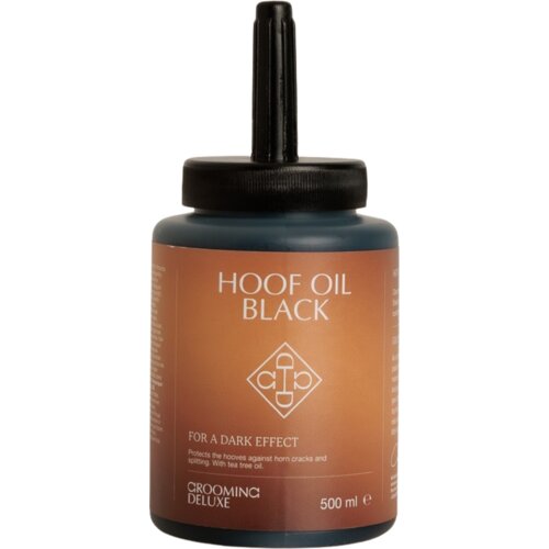 Grooming Deluxe Shine Hoof Oil, dark - 500 ml Slike