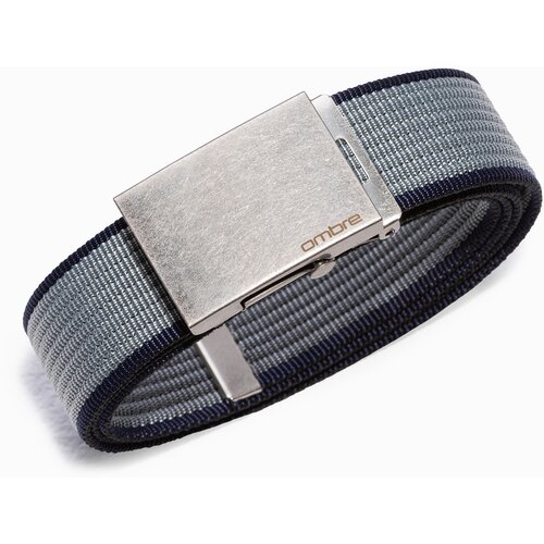 Ombre Men's two-tone parchment belt Cene