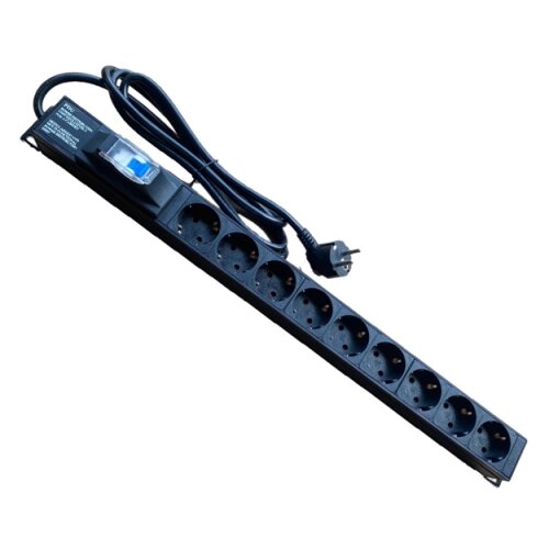 MAXPRO LINE Produžni kabl PDU/9-Way (1P 16A), 2m, sa osiguračem Slike