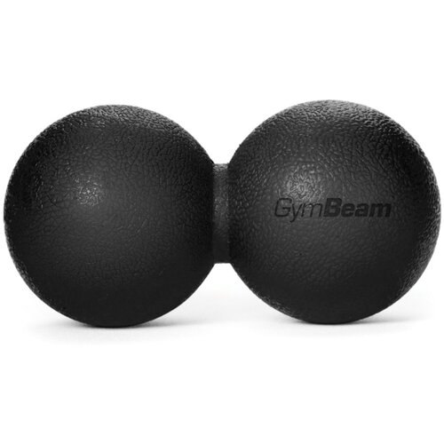 GymBeam loptica za masažu duoroll black Slike