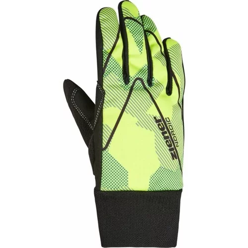 Ziener UNICO JR Dječje rukavice za skijaško trčanje, svijetlo zelena, veličina
