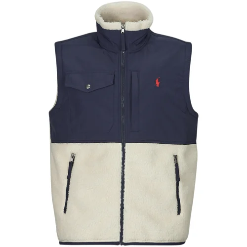 Polo Ralph Lauren Flis POLAIRE SHERPA ZIPPEE SANS MANCHE Večbarvna