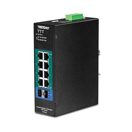  Trendnet TI-PG102I network switch Managed L2 Gigabit Ethernet (10 /100 /1000) Power over Ethernet (PoE) Black Cijene