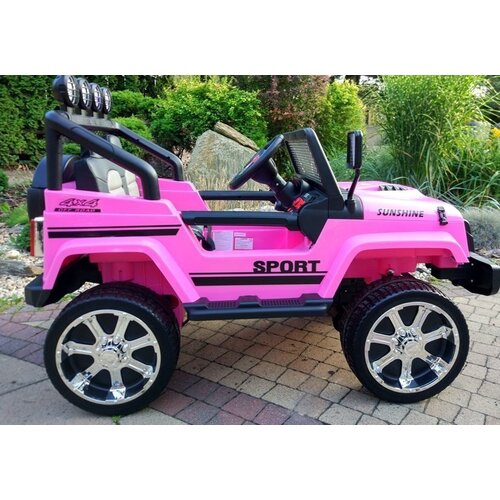 Lean Toys Avto na akumulator S2388 Jeep Roza 4x45W Slike