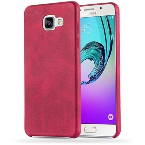Cadorabo Case, združljiv s Samsungom v Vintage Red - Hard Case Protective Cover iz imitacijskega usnja, (20564121) Slike