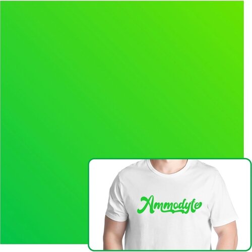 Bambu Lab Matte Heat Transfer Vinyl Sheet - Neon Green Slike