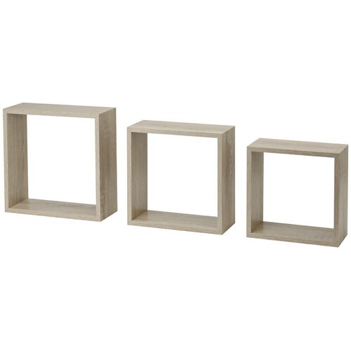  LESENA POLICA FRAME XL HRAST 3 KOS 300X300X117 MM Cene