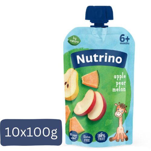 Nutrino pire od voća, Jabuka, kruška i dinja, 100g, 10 komada Cene