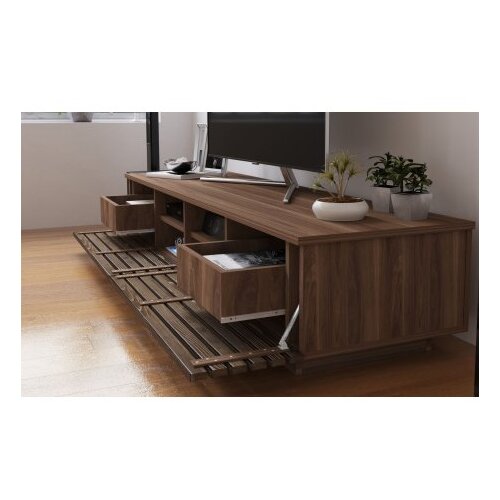 Hanah home Hanah TV komoda Rb-168, 180x35x40 cm, Orah Slike