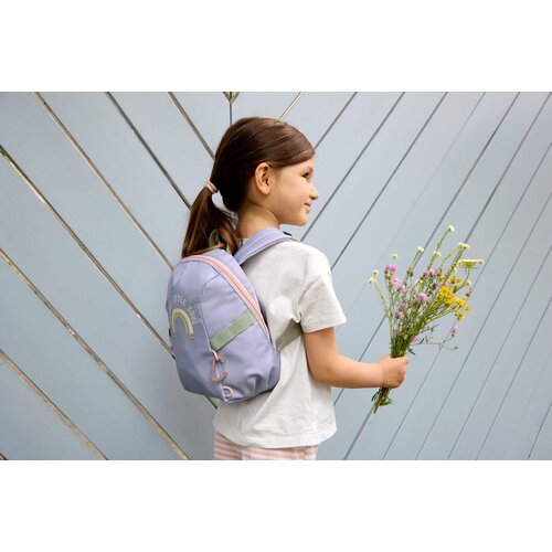 L&amp;auml;ssig Tiny Ruksak Outdoor Rainbow pastel lilac Slike