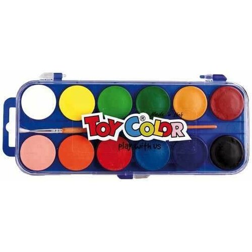 Toy Color vodene boje sa četkicom set 1/12 007025 Slike