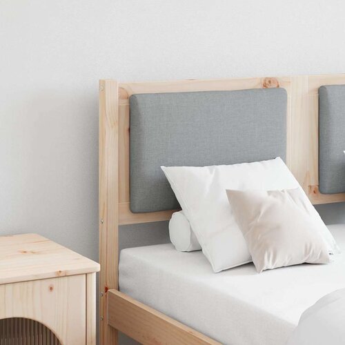 vidaXL Vzglavje Drugo Rjava 135 cm Trdna borovina Cene