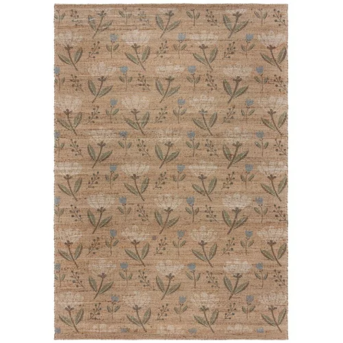 Flair Rugs Ručno rađen tepih od mješavine jute u prirodnoj boji 120x170 cm Arriana –