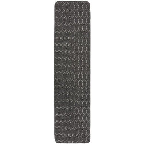 Flair Rugs Temno siv pralen tekač 57x230 cm Argyll – Cene