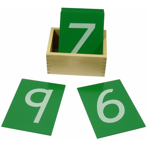 Montessori Montesori Taktilne kartice sa brojevima na šmirgl papiru Cene